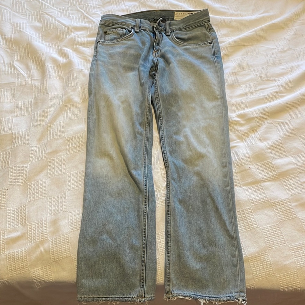 Rag & Bone Straight Jeans Chaucer 24